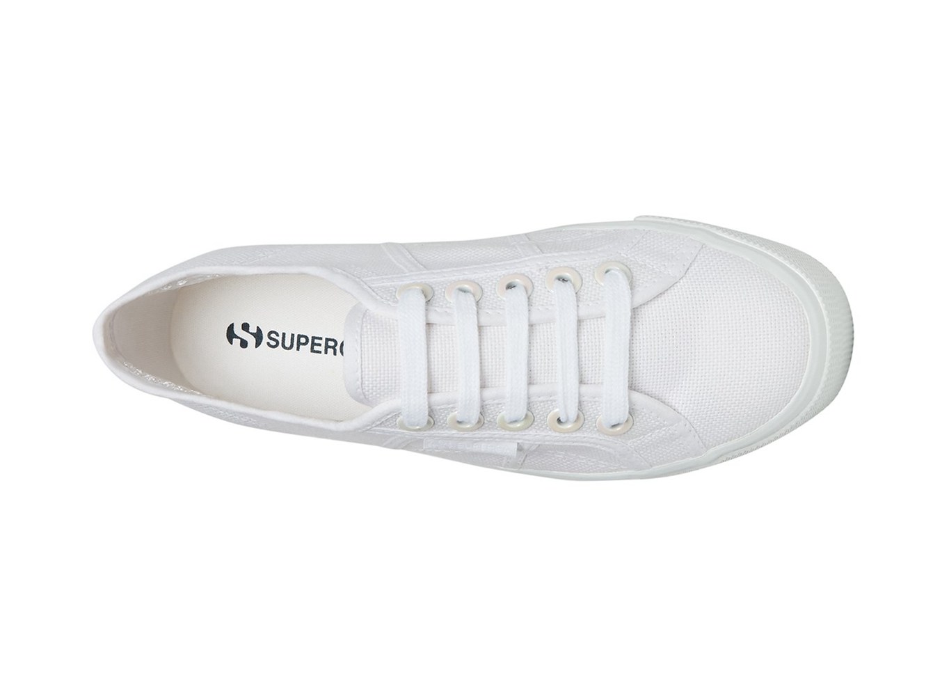 Espadrille Feminino Branco - Superga 2790 Cotw Bigeyelets - UBAQV-6983